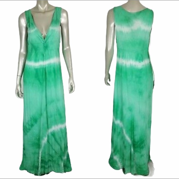 INC International Concepts Dresses & Skirts - ☘️INC tie-dyed with sequins maxi dress Size M